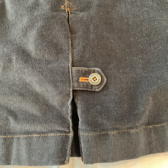 Brooks Brothers dark gray corduroy skirt size 10 - Picture 7 of 9